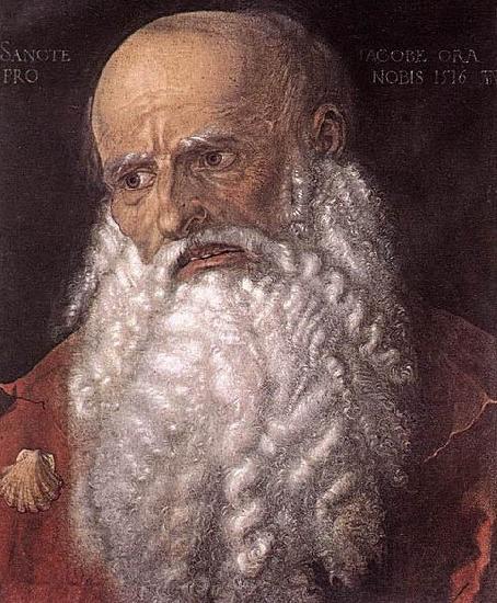 Albrecht Durer The Apostle James the Elder Germany oil painting art